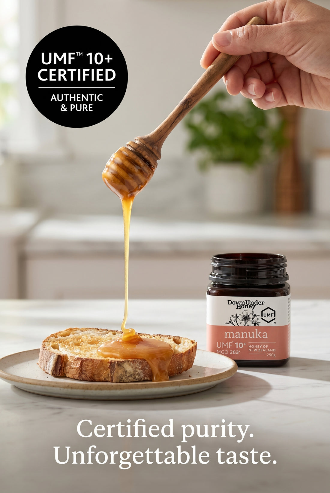 UMF 10+ Mānuka Honey (MGO 263+) 250g